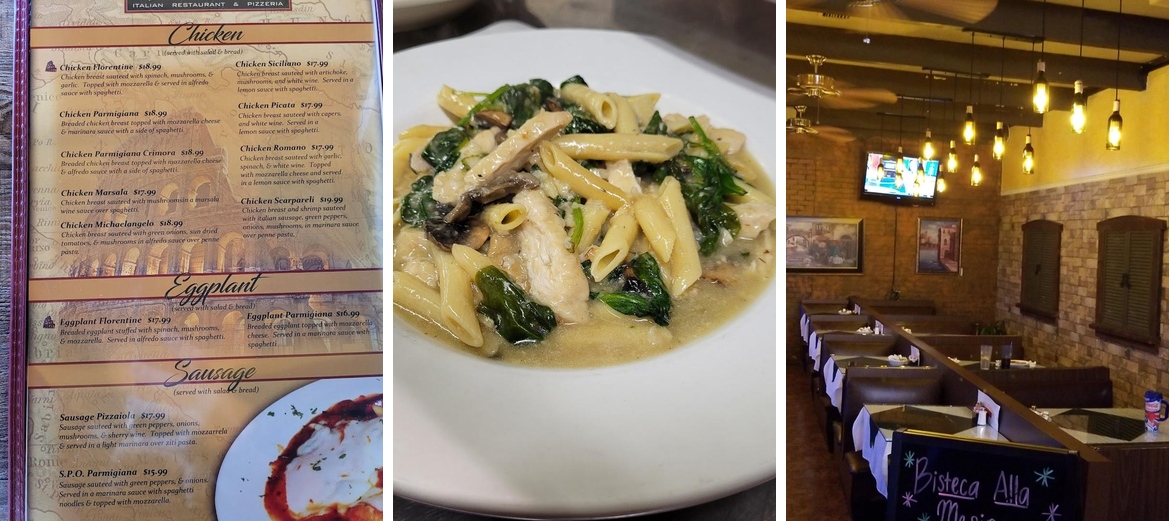 Francesco's Italian Restaurant Menu