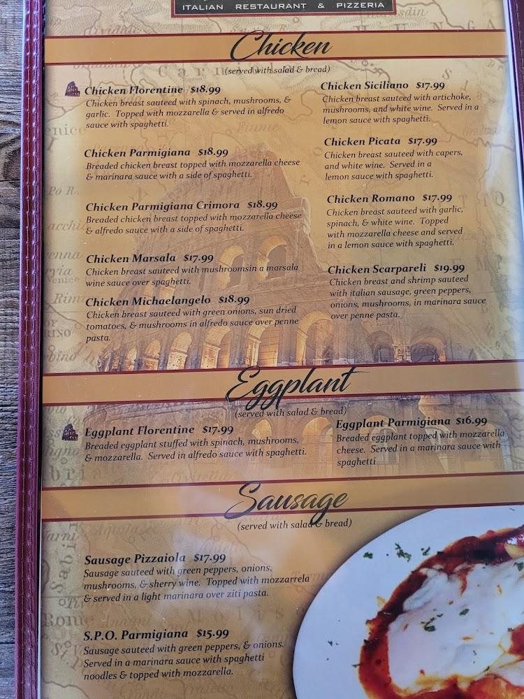 Francesco's Italian Restaurant Menu image 1