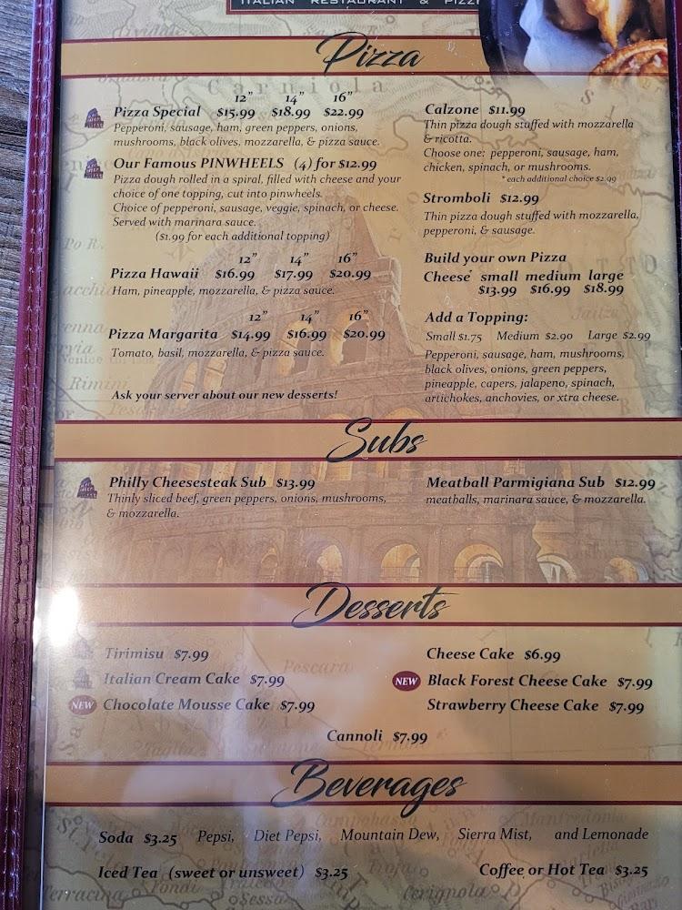 Francesco's Italian Restaurant Menu image 4